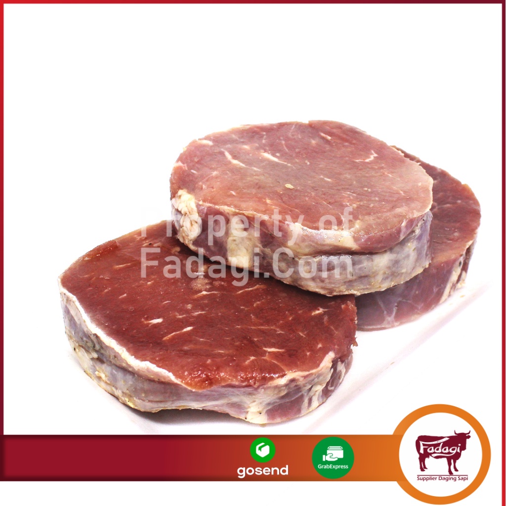 TENDERLOIN HAS DALAM SAPI STEAK SLICE 500gr