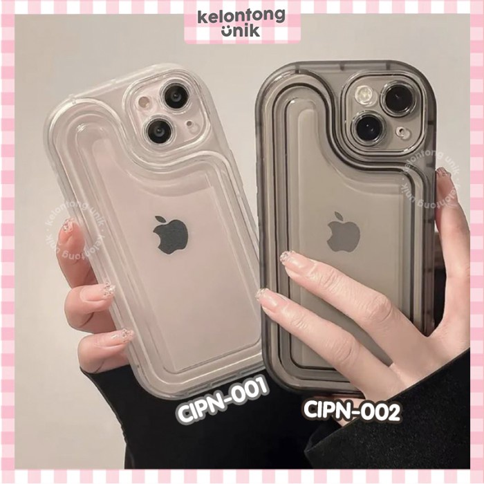 For iPhone 7+ - 11 - NOVA Chubby Puffy Case - Softcase Iphone Apple / Cassing Apple Iphone