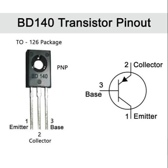 SA transistor BD 140 ORIGINAL ST