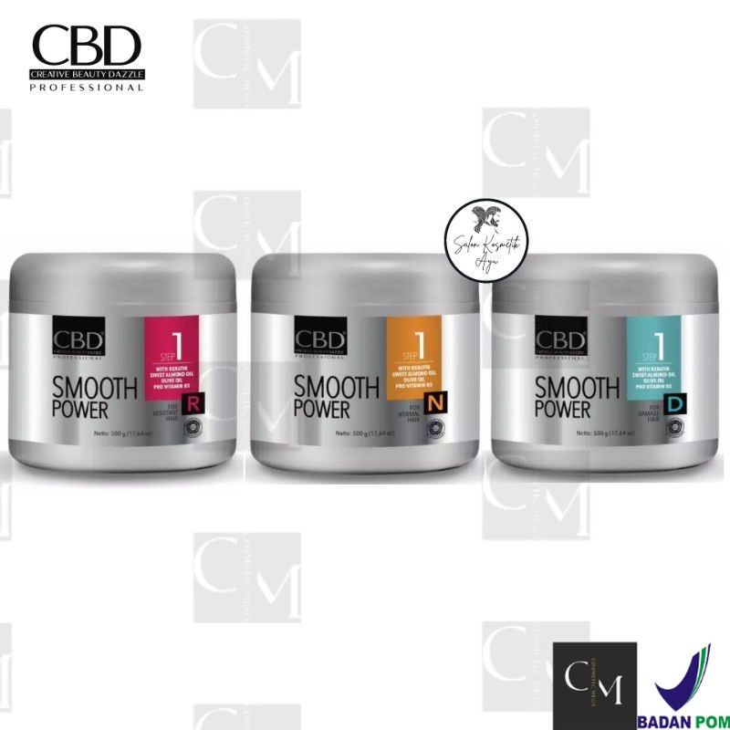 CBD PROFESIONAL SMOOTH POWER STEP 1 500GR
