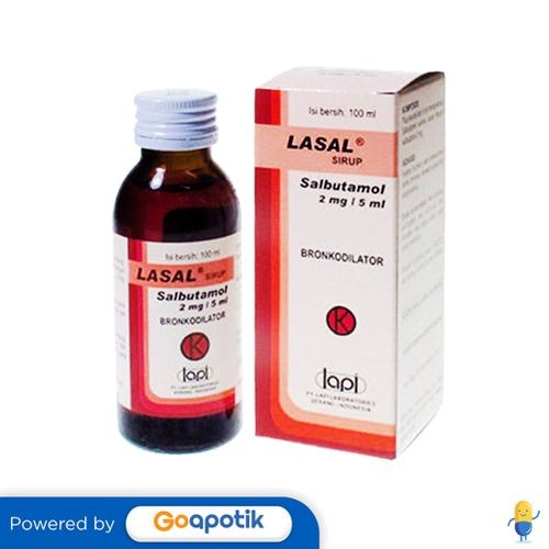 Lasal Syrup Isi 100 Ml Botol
