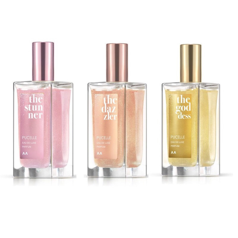 PUCELLE EAU DE LUXE NEW PERFUME WITH SHIMMER - NI