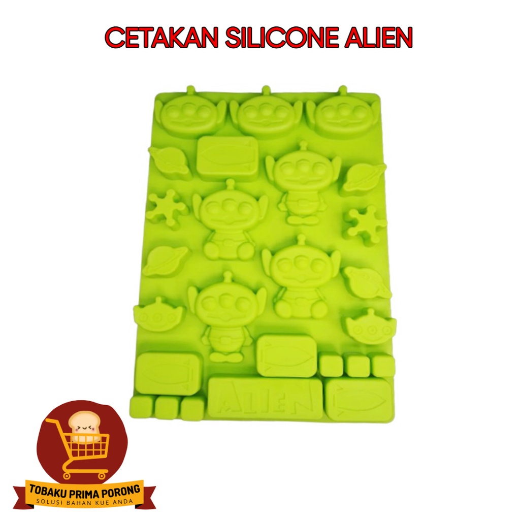 Cetakan Silicone alien