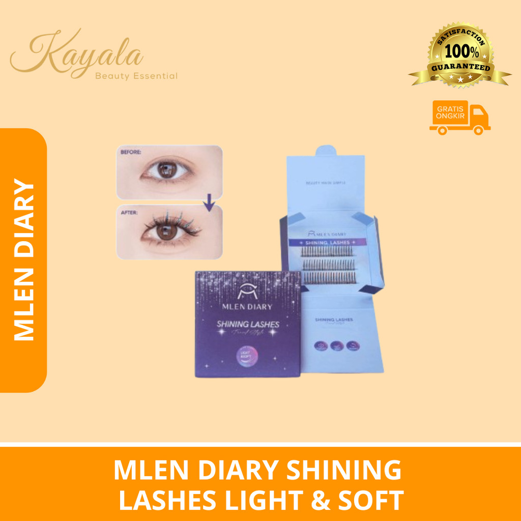 MLEN DIARY SHINING LASHES LIGHT & SOFT