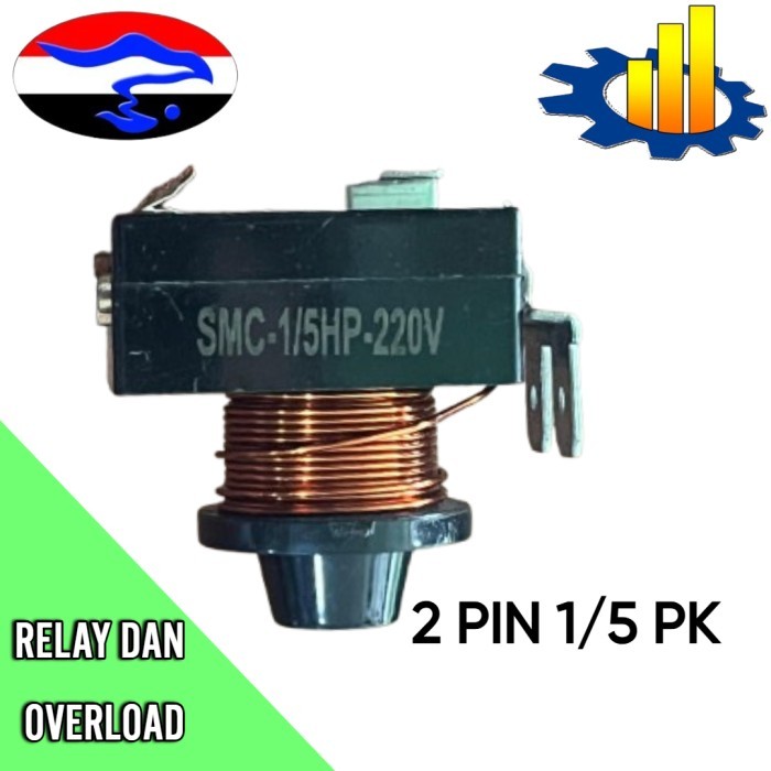 RELAY GULUNG 2 PIN 1/5 PK
