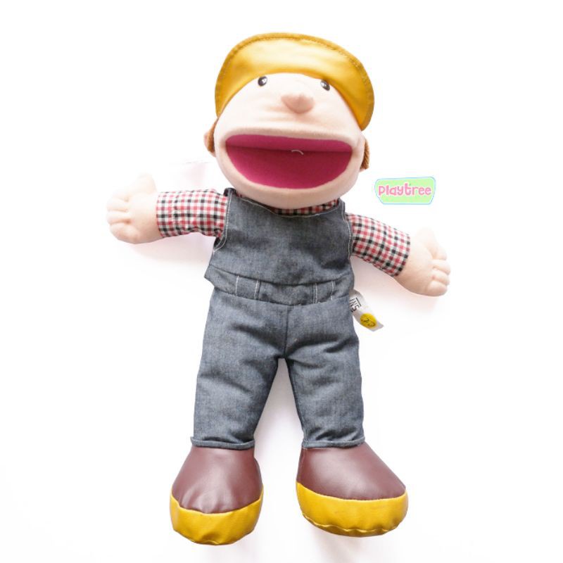 Boneka Tangan Muppet Handpuppet Boy Mainan Anak PlayTree