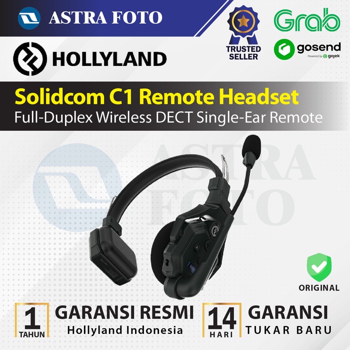 Hollyland Solidcom C1 Full-Duplex Wireless DECT Single-Ear Remote