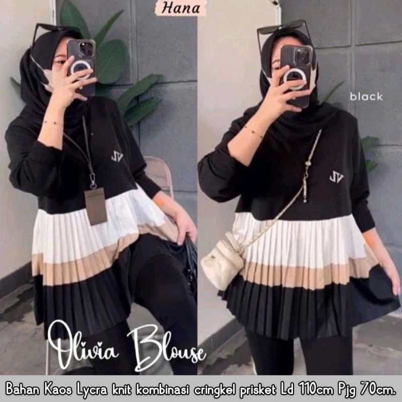 KOLEKSI BV OLIVIA BLOUSE