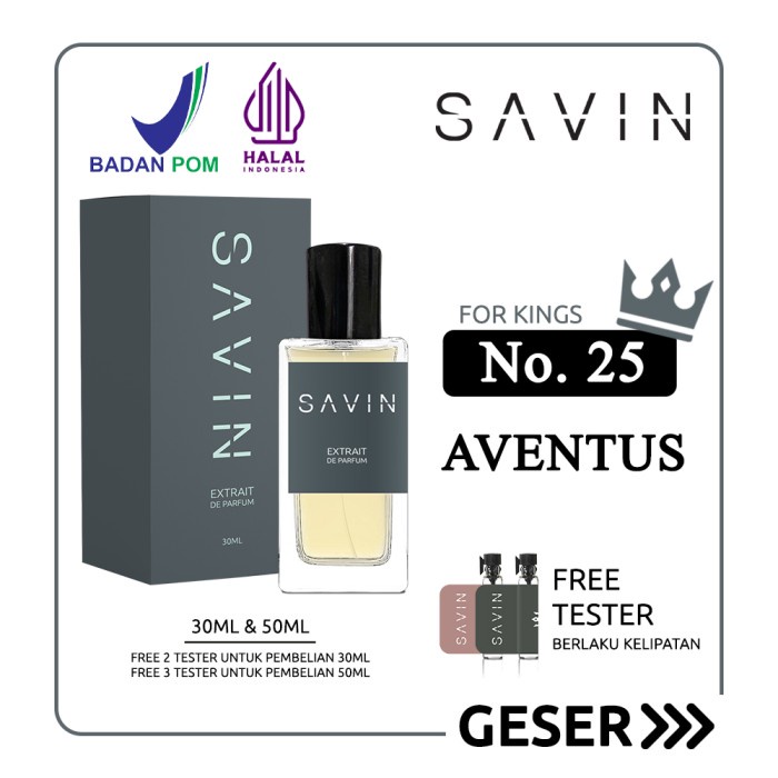 SAVIN PARFUM No. 25 Aventus - 30ML