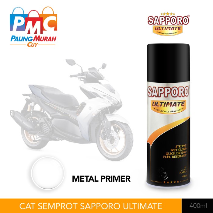 SAPPORO ULTIMATE Colour Cat Semprot METAL PRIMER