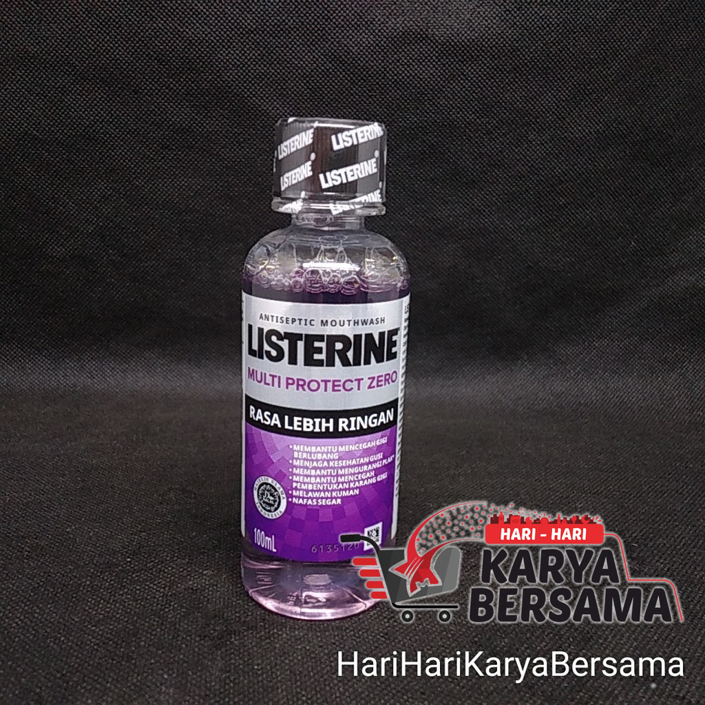 OBAT KUMUR LISTERINE MULTI PROTECT ZERO 100ML