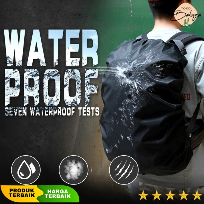 Rain Cover Tas Ransel Waterproof Backpack Cover