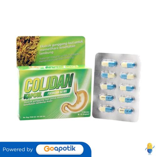 Colidan 50 Mg Box 30 Tablet