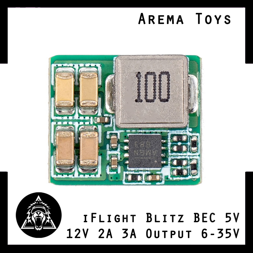 iFlight Blitz BEC 5V 12V 2A 3A Output 6-35V Input Step Down Module