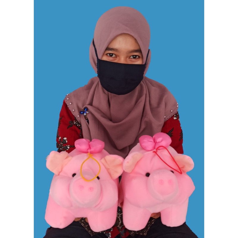 (COD/INSTANS) BONEKA SIZE MINI BABI DAN SAPI (analla store pdg) TERMURAH11