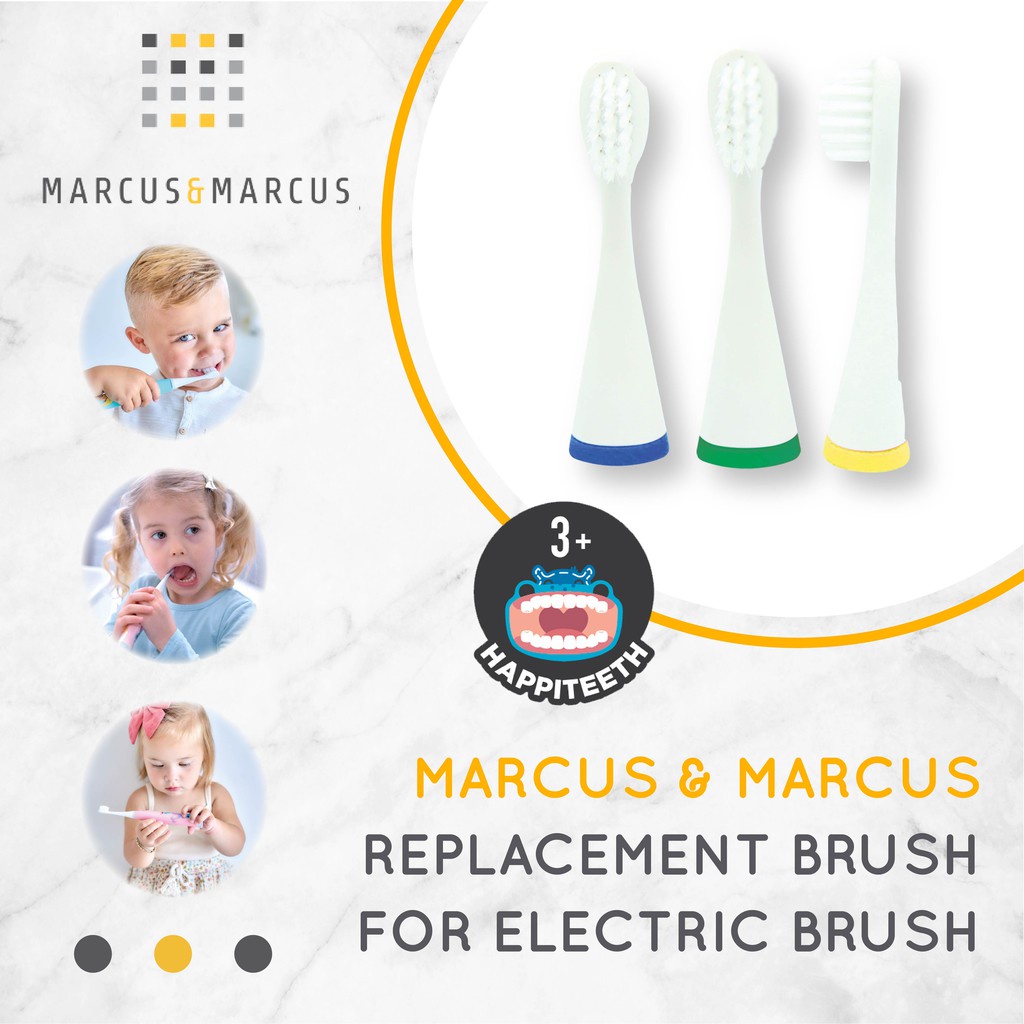 Marcus & Marcus Replacement Brush for Electric Brush