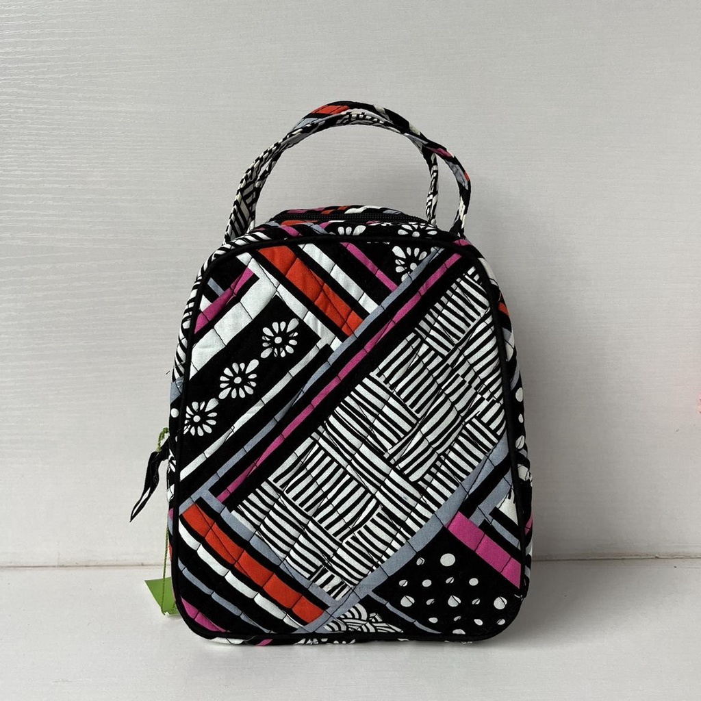 Pure cotton printed handbag