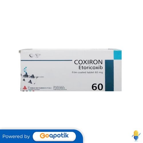 Coxiron 60 Mg Box 30 Tablet