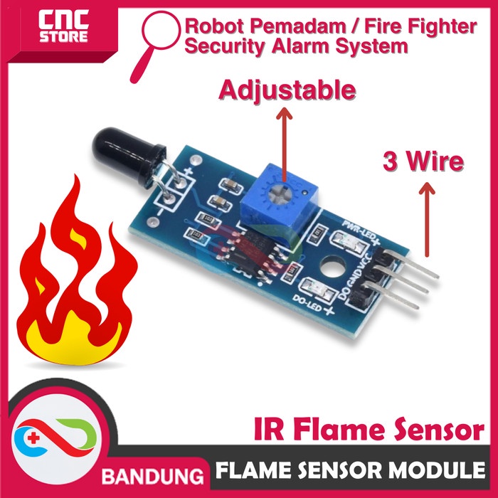 FLAME API INFRARED SENSOR MODULE FOR ARDUINO UNO NANO MEGA MINI