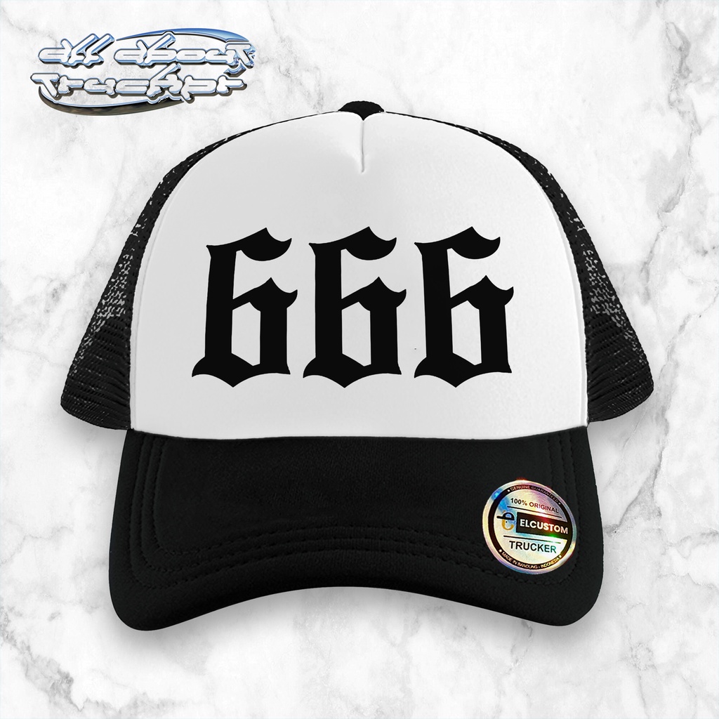 666 | Trucker Hat | All About Trucker