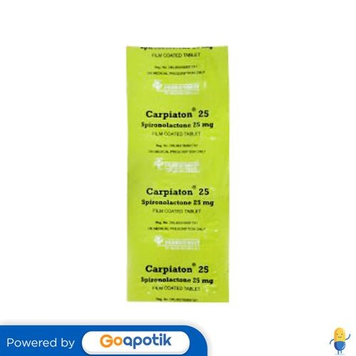 Carpiaton 25 Mg Strip 10 Tablet