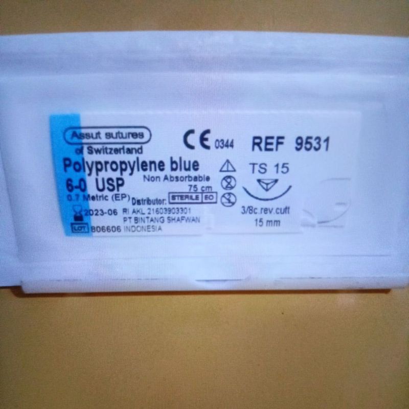 polypropylene 6-0 TS15