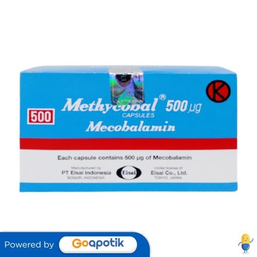 Methycobal 500 Mcg Box 100 Kapsul