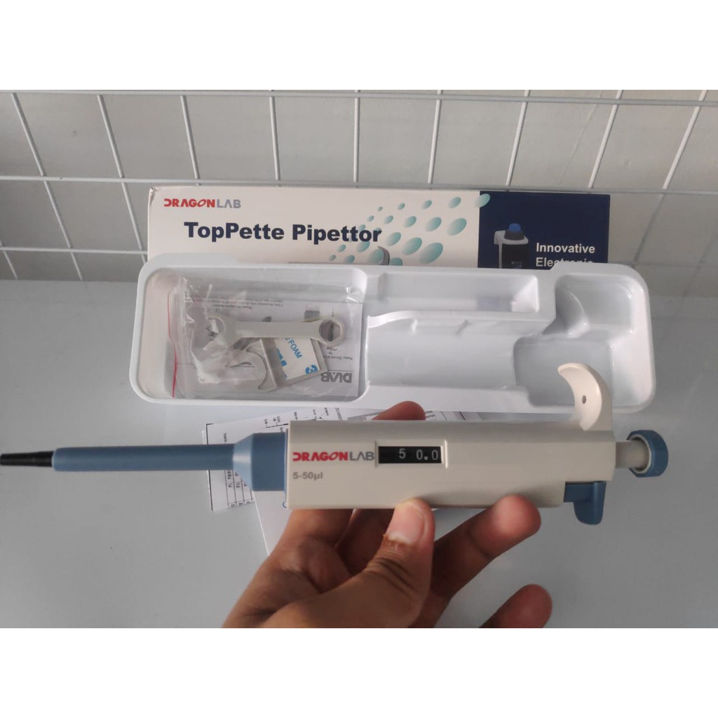 Micropipette Toppette, Adj. (DRAGON LAB)