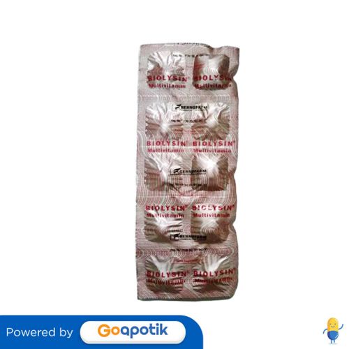 Biolysin Strip Isi 10 Tablet