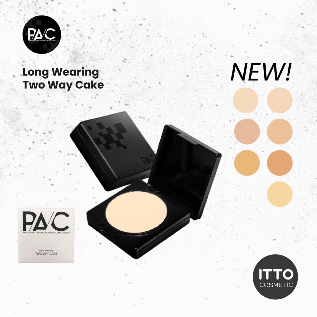 PAC Long Wearing Two Way Cake New 9gr