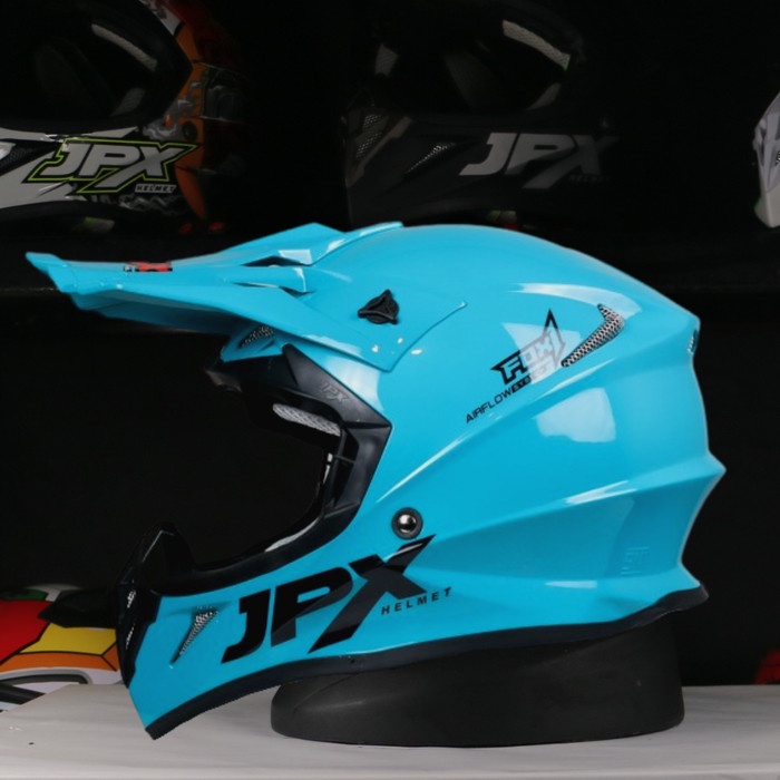 Helm Trail - Helm JPX FOX1 New Solid Bondi Blue