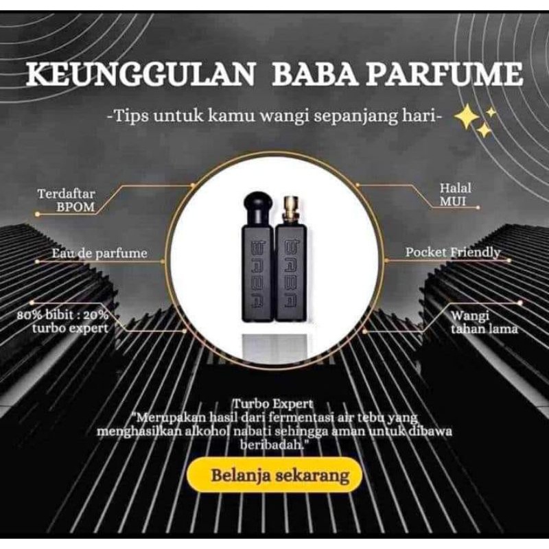 BABA PARFUM ORIGINAL 100%/ BABA PARFUME