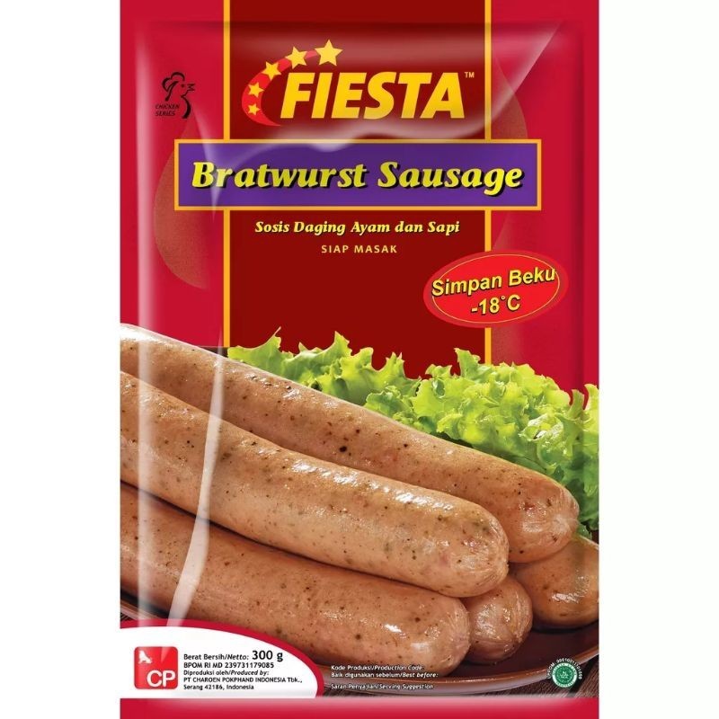 WP - Fiesta Sosis Bratwurst Sausage ( 300gr )