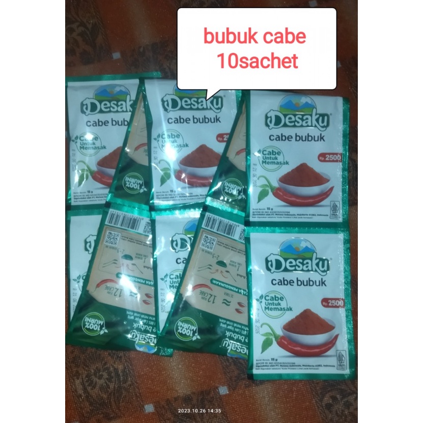 Desaku cabe bubuk 10sachet