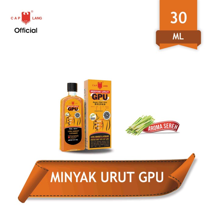 Cap Lang GPU Sereh 30ml