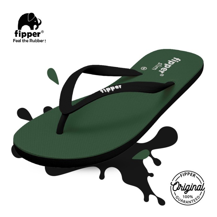 SLIM Green army Black