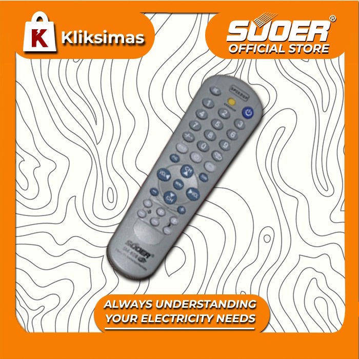 SUOER REMOTE TV UNIVERSAL SON 808E