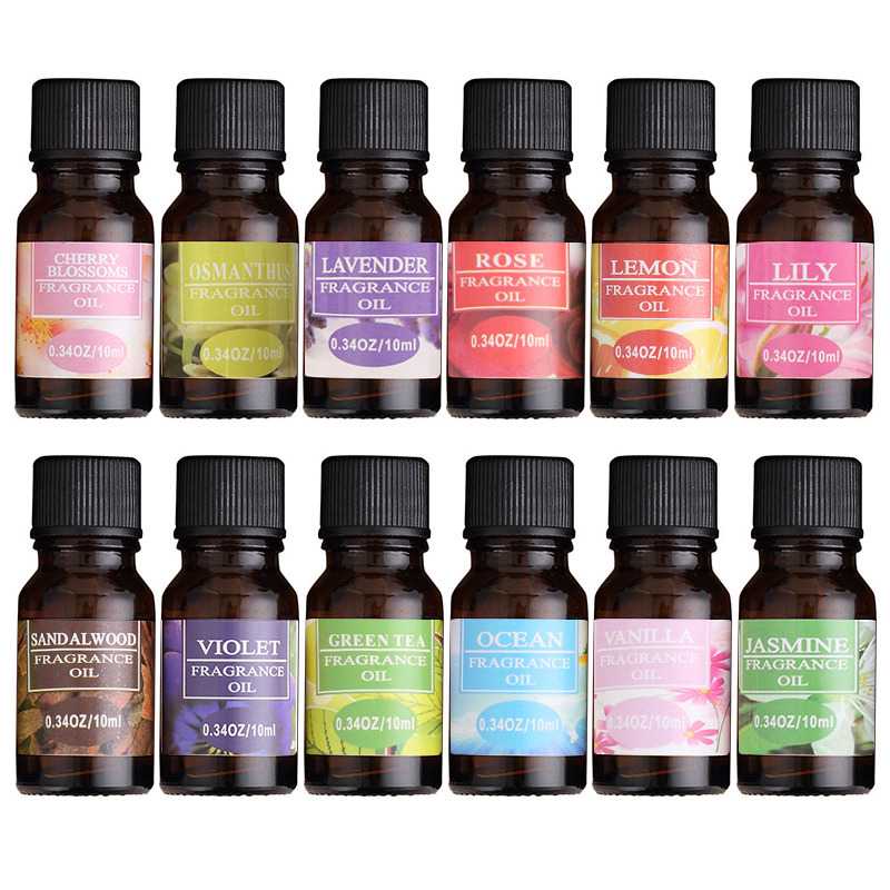 HUMI Pure Essential Oils Minyak Aromatherapy Diffusers 10ml