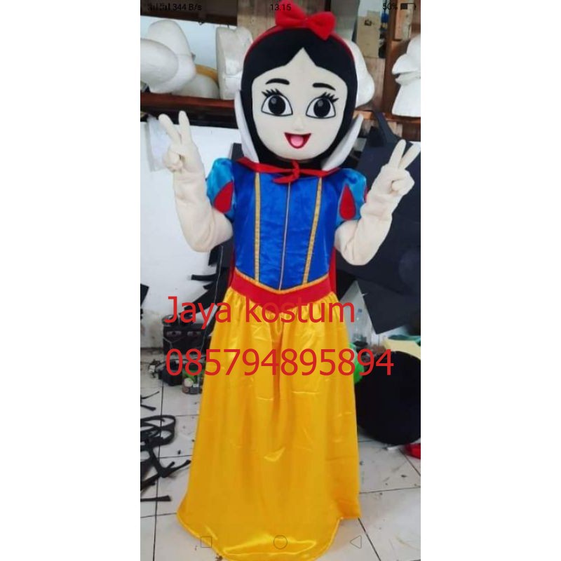 kostum putri salju