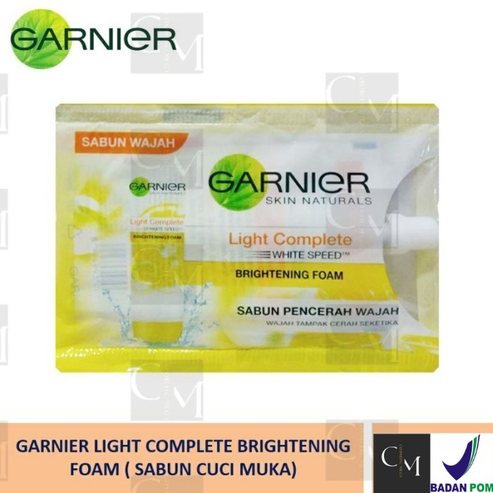 GARNIER LIGHT COMPLETE BRIGHTENING FOAM 9ml