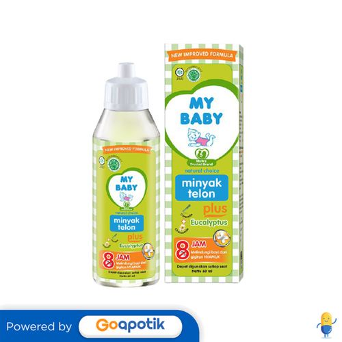 My Baby Telon Plus Eucalyptus 8 Jam Botol 60 Ml