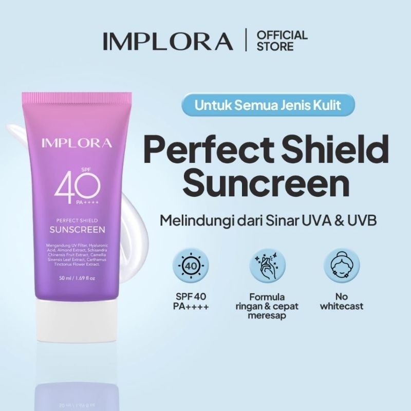 Implora Perfect Shield Sunscreen SPF 40 PA ++++