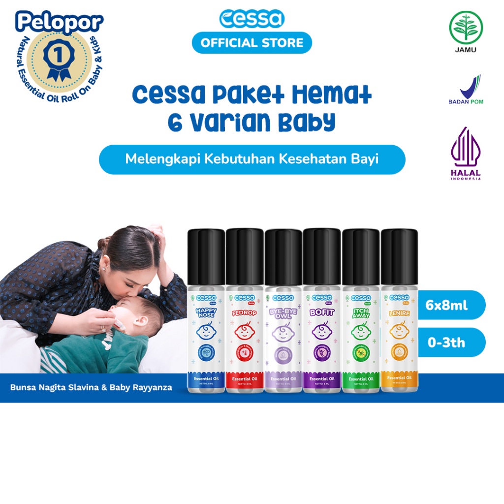 CESSA - Minyak Essential Bayi 8ml 0-3 Th