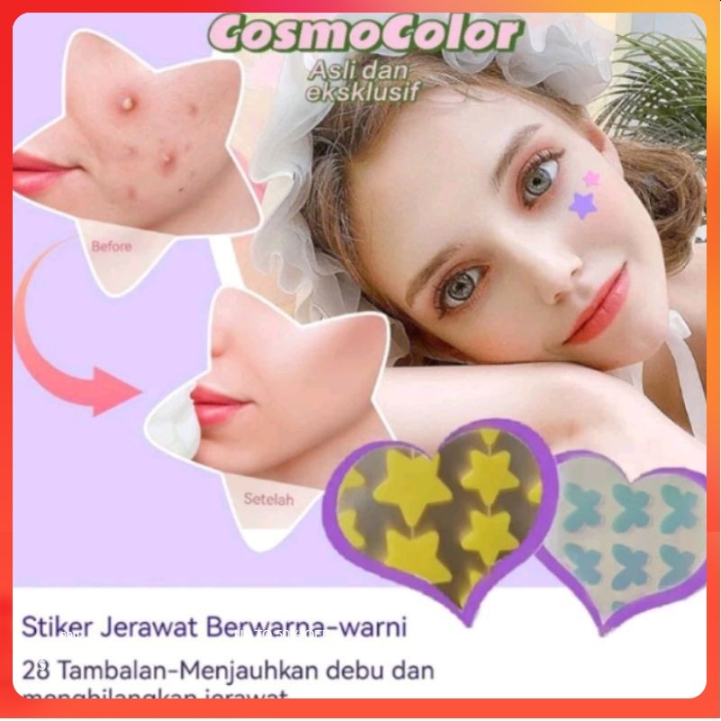 STICKER JERAWAT ACNE PATCH LUCU