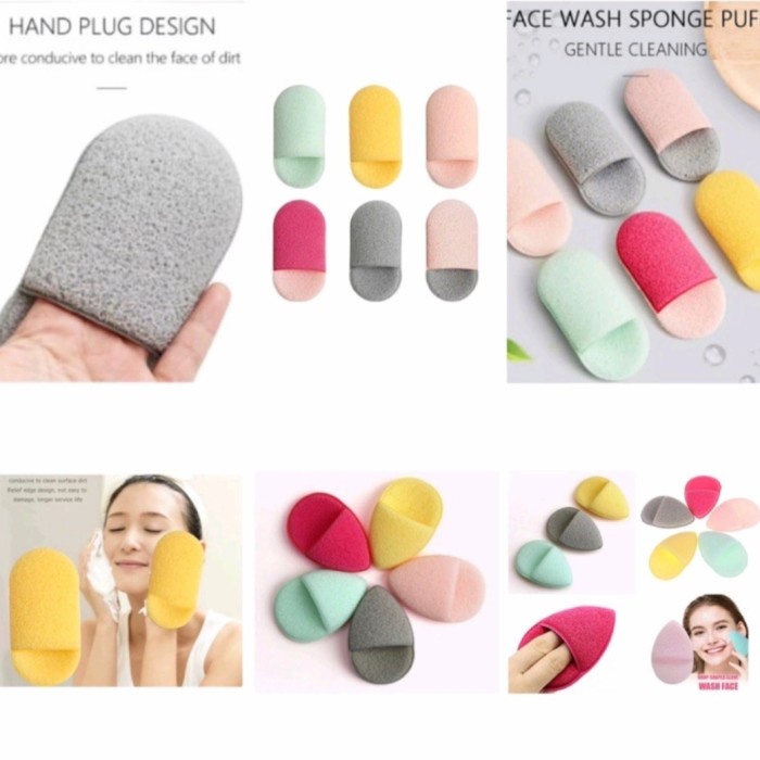 konjac sponge face wash puff