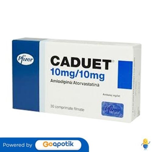 Caduet 10/10 Mg Box 30 Tablet