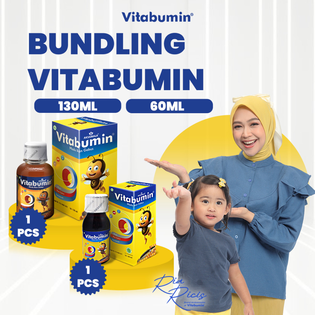 BRE43 Vitabumin Madu 130ml & 60ml