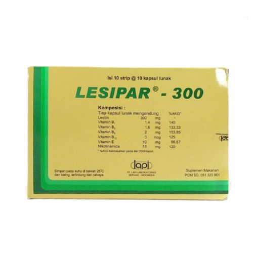 Lesipar-300 Box 100 Kapsul