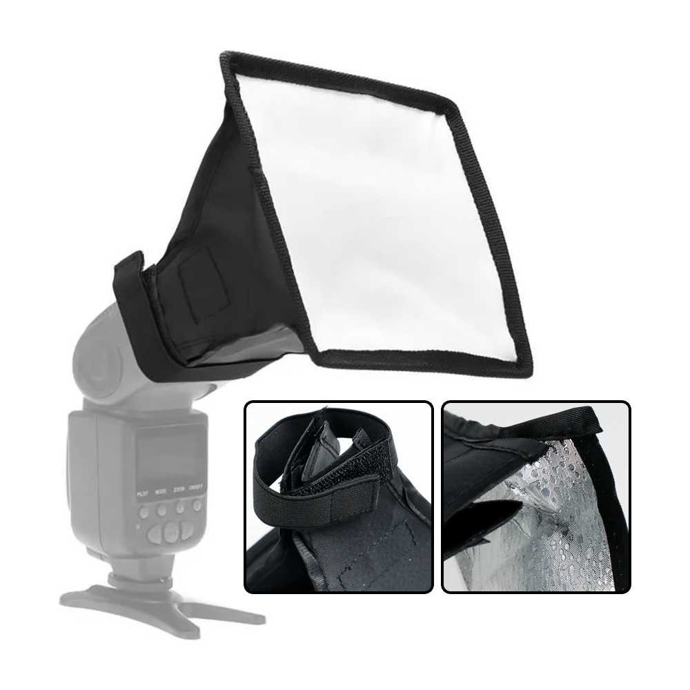 TaffSTUDIO Universal Softbox Flash Diffuser Camera DSLR - YC1517 [ I K F Store ]