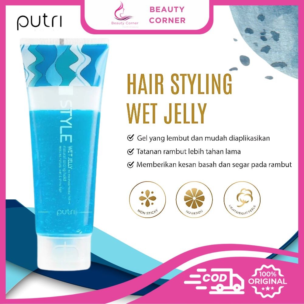 Putri Styling Wet Jelly - 100ml